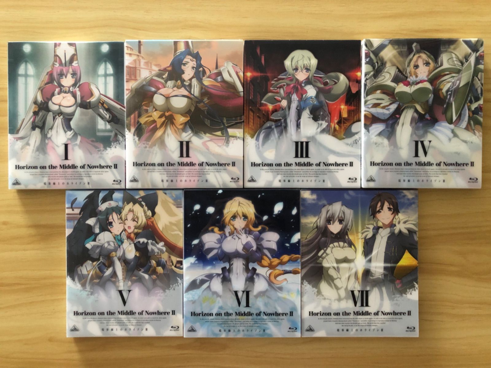 中古][Blu-ray+CD] 境界線上のホライゾン 1期 2期 (全14