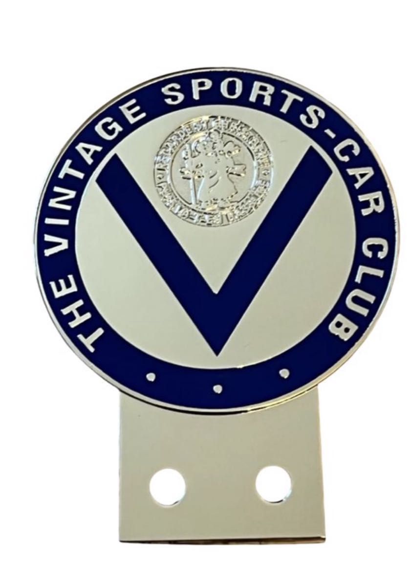 VSCC ヴィンテージ スポーツカー クラブ グリルバッジ カーバッジ 英国製