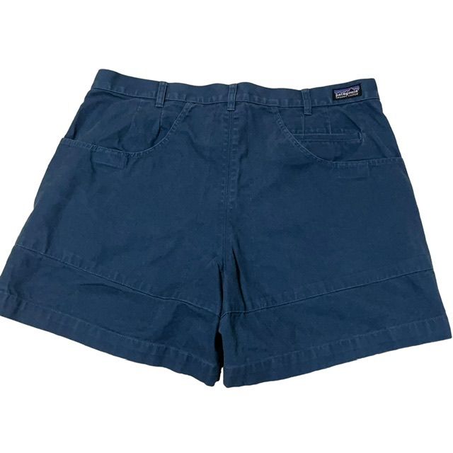 patagonia メンズ　ネイビー　ショートパンツ Z33 パタゴニア 40 古着 コットン ワーク ショーツ ショート