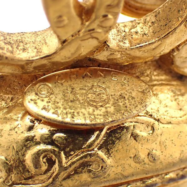 CHANEL シャネル キーホルダー キーリング ヴィンテージ 93A刻印 CHANEL シャネル キーホルダー キーリング ヴィンテージ 93A刻印