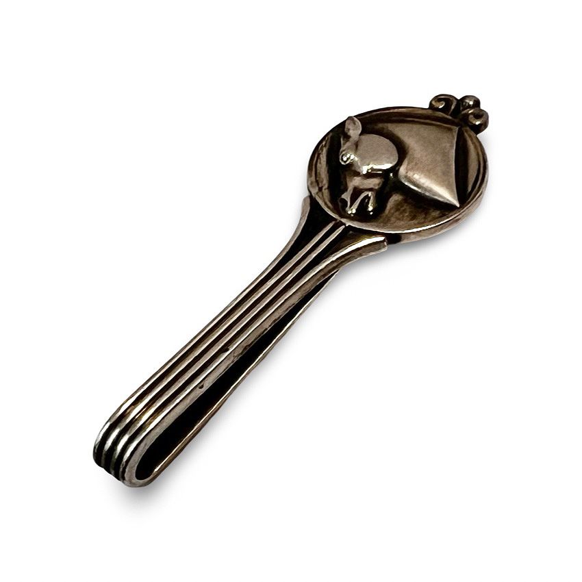 正規品　 　ジョージジェンセン　馬　モチーフ　ネクタイピン GEORG JENSEN ジョージジェンセン ホース 馬 モチーフ 925