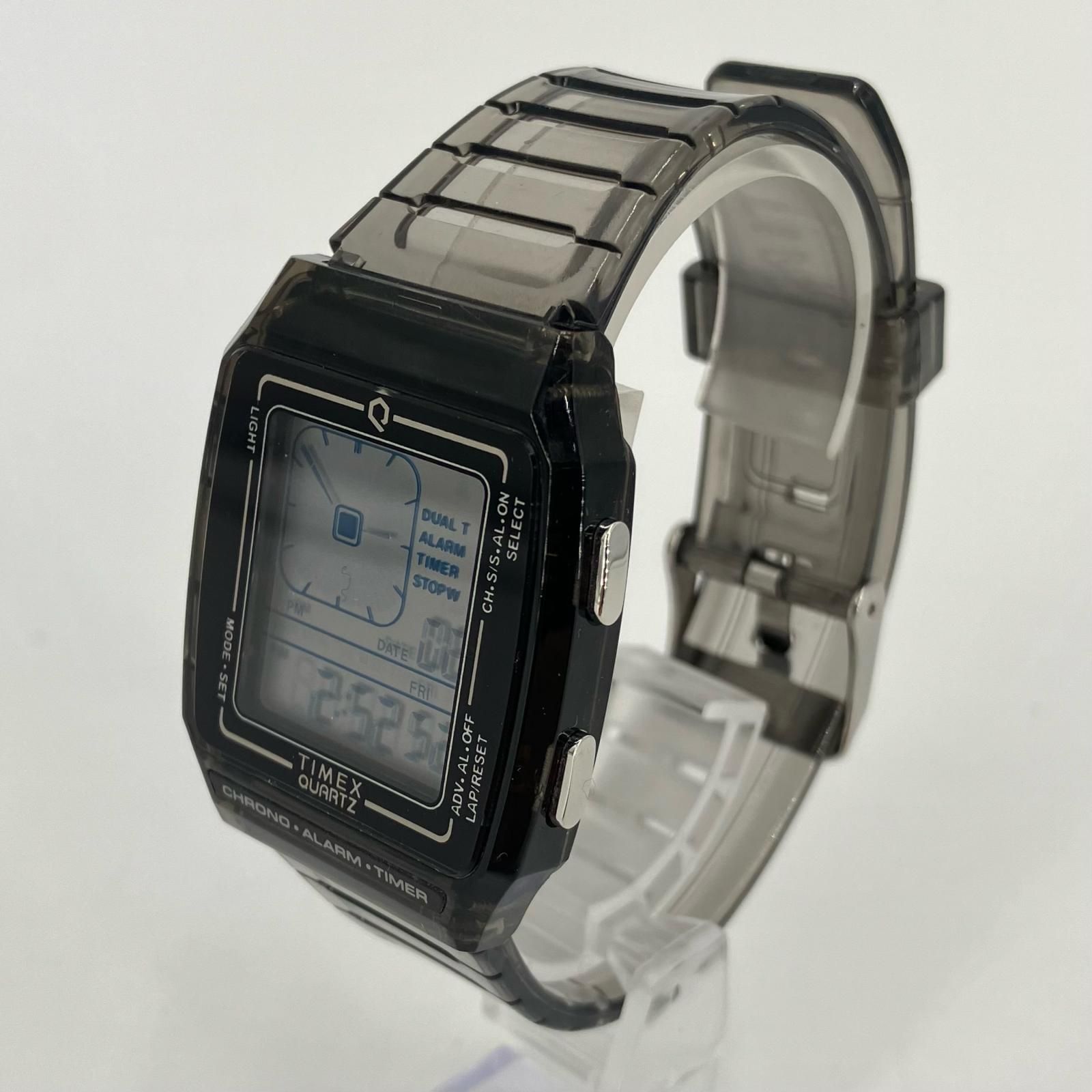 イオン広店】 中古 TIMEX | タイメックス 腕時計 Q LCA Transparent  