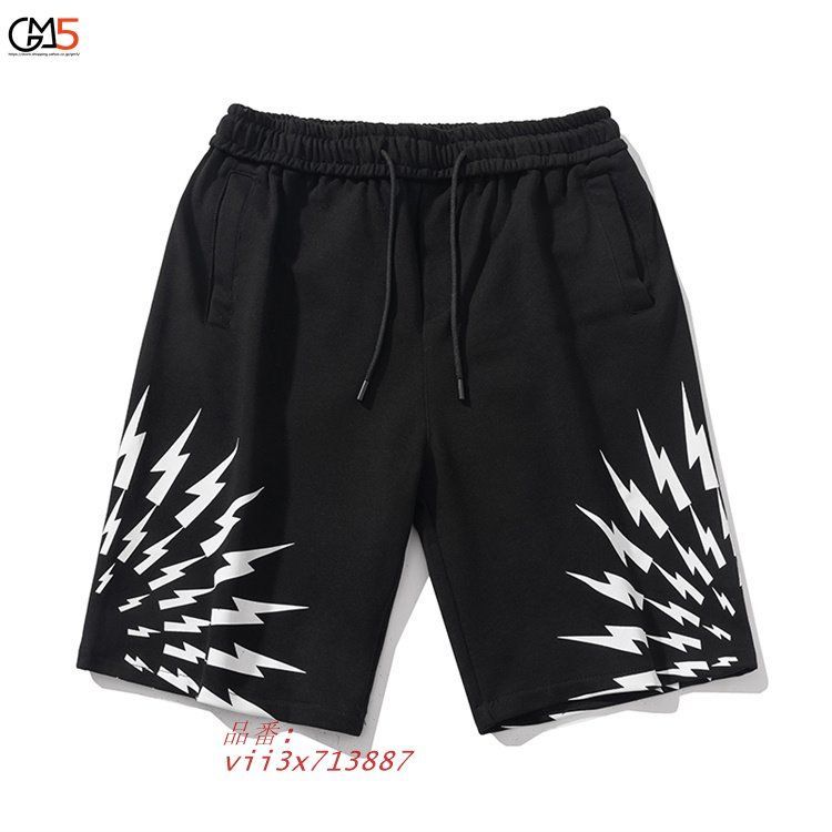 ハーフパンツ メンズ 新作 2025 ショートパンツ 大きいサイズ スウエットパンツ ウエストゴム ショーツ 柄物 涼しい 5部丈  vii3x713887