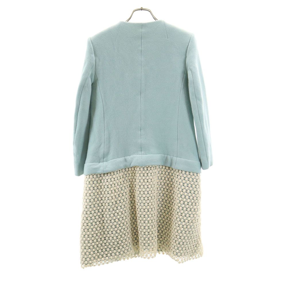 クロエChloe 人気のノーカラーウールコート☆大草直子さん着用 30万 クロエ