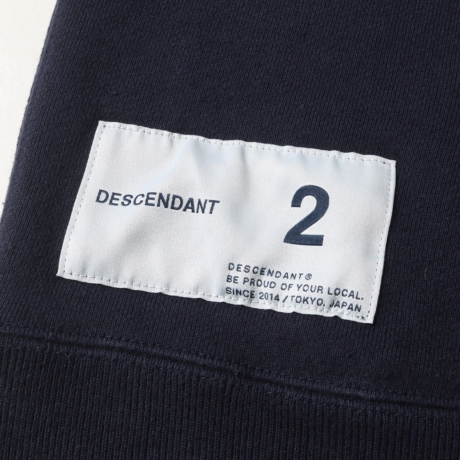 DESCENDANT ディセンダント パーカー サイズ:2 20AW DCDT ロゴ 刺繍 