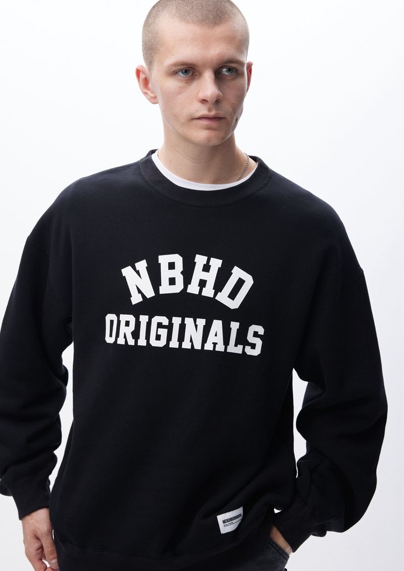 NEIGHBORHOOD BASIC SWEAT SHIRT LS スウェット 242UWNH-CSM01 NEIGHBORHOOD BASIC SWEAT SHIRT LS スウェット 242UWNH-CSM01