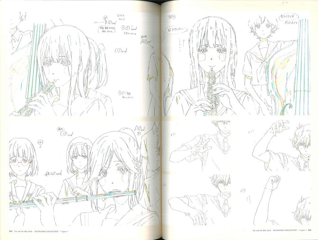 京都アニメーション リズと青い鳥 原画集 新品未開封 リズと青い鳥 公式