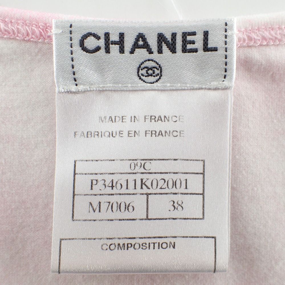 CHANEL シャネル 09C P34611K02001 マイアミコレクション Tシャツ 38