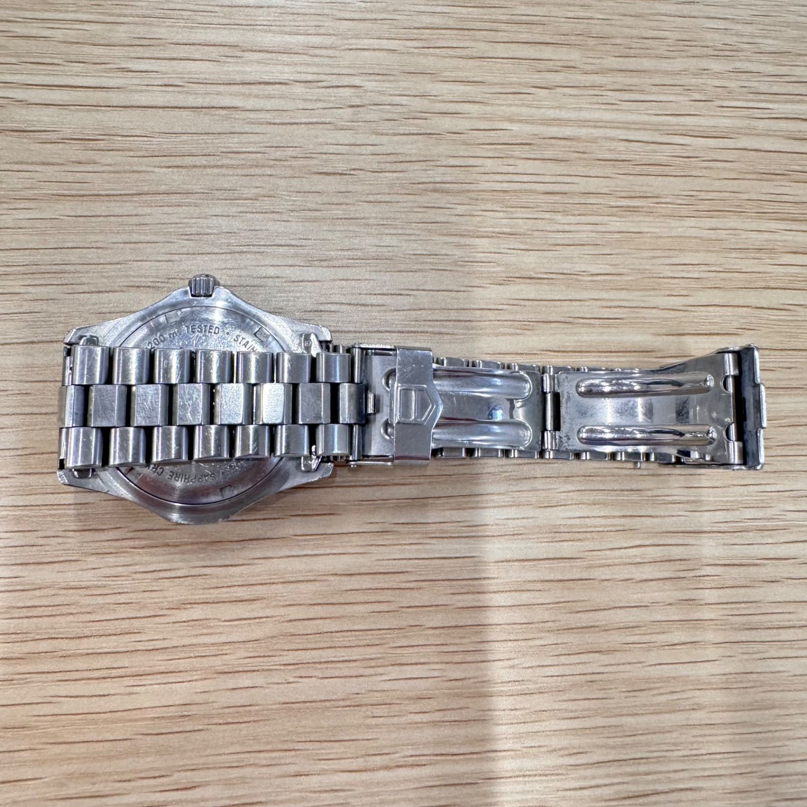 TAG Heuer タグホイヤー　2000プロフェッショナル ※腕回りサイズ注意 TAG Heuer タグホイヤー 2000プロフェッショナル ※腕回りサイズ
