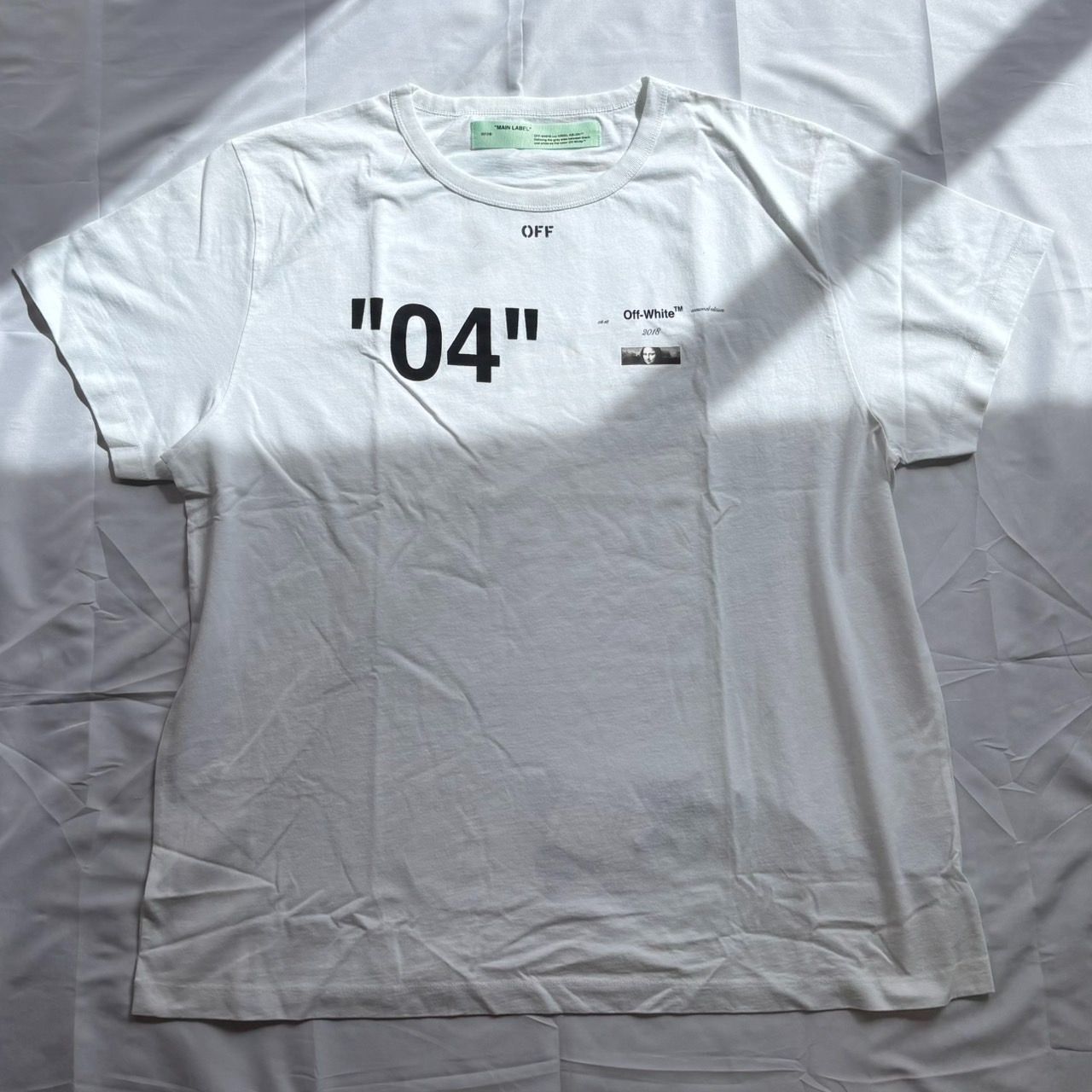 美品！off-white モナリザ Tシャツ（S） off-white monalisa s/s tee Lサイズ