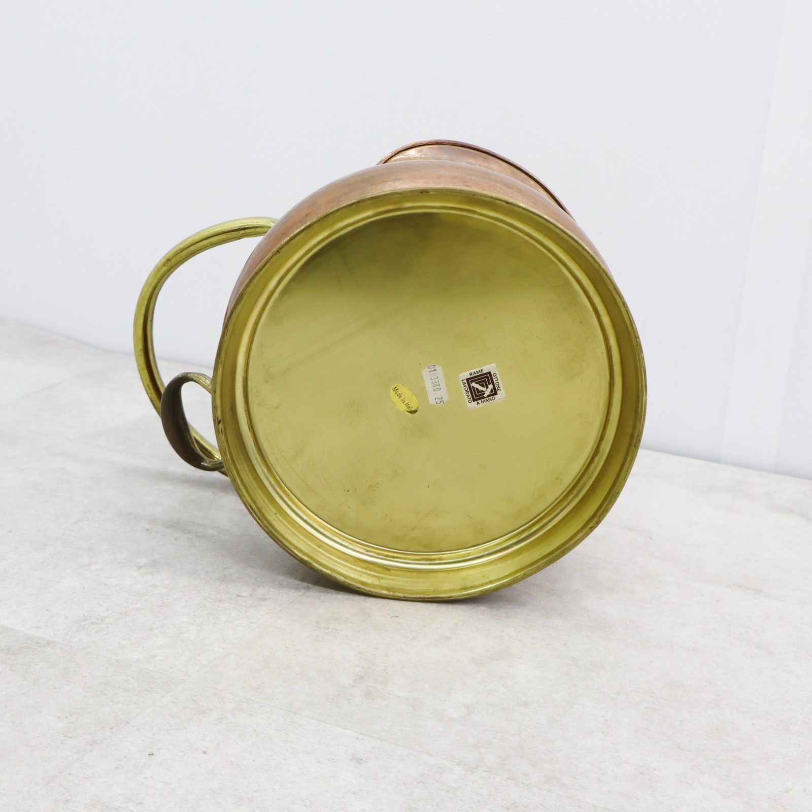 △希少 レア アンティーク イタリア製｜copper Coal bucket 暖炉道具