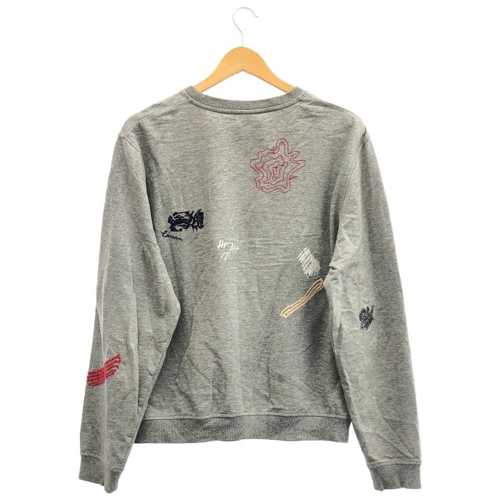 carven スウェットトップス　未使用 CARVEN (カルヴェン) 刺繍スウェット レディース グレー M