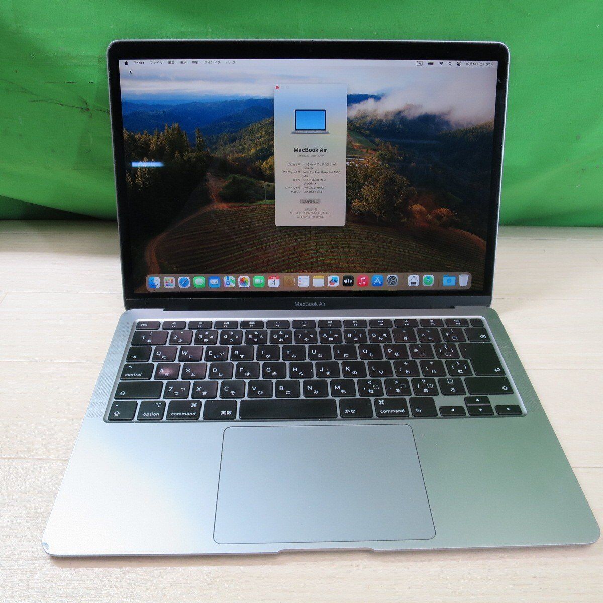 送料無料] 【ジャンク】☆MacBook Air A2179 2020年モデル Retina 13