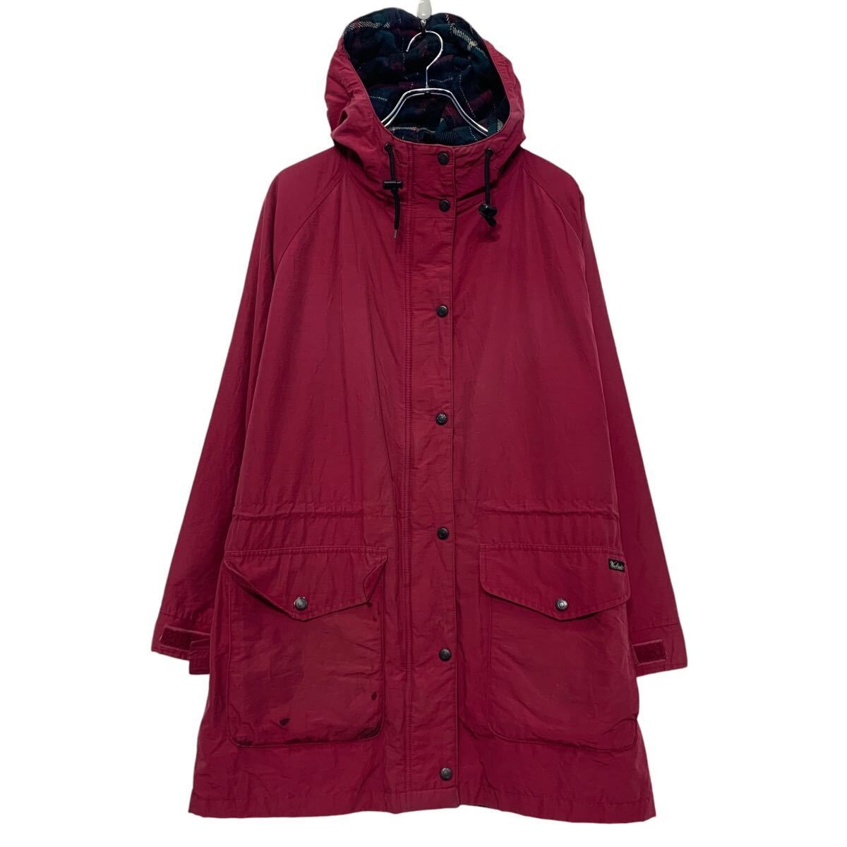 WOOLRICH ジャケット M ピンク ウールリッチ ジップアップ スナップ