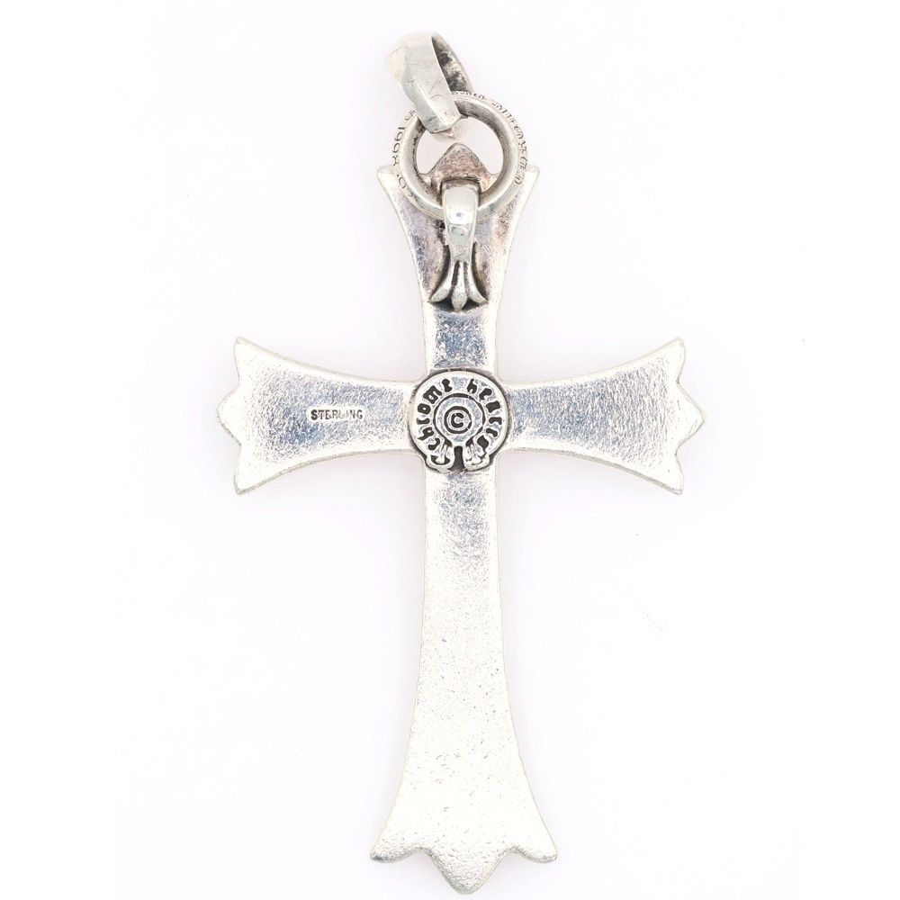 CHROME HEARTS クロムハーツ CH CRS LG W BALE Wベイル ラージCHクロスペンダントトップ シルバー BCA215