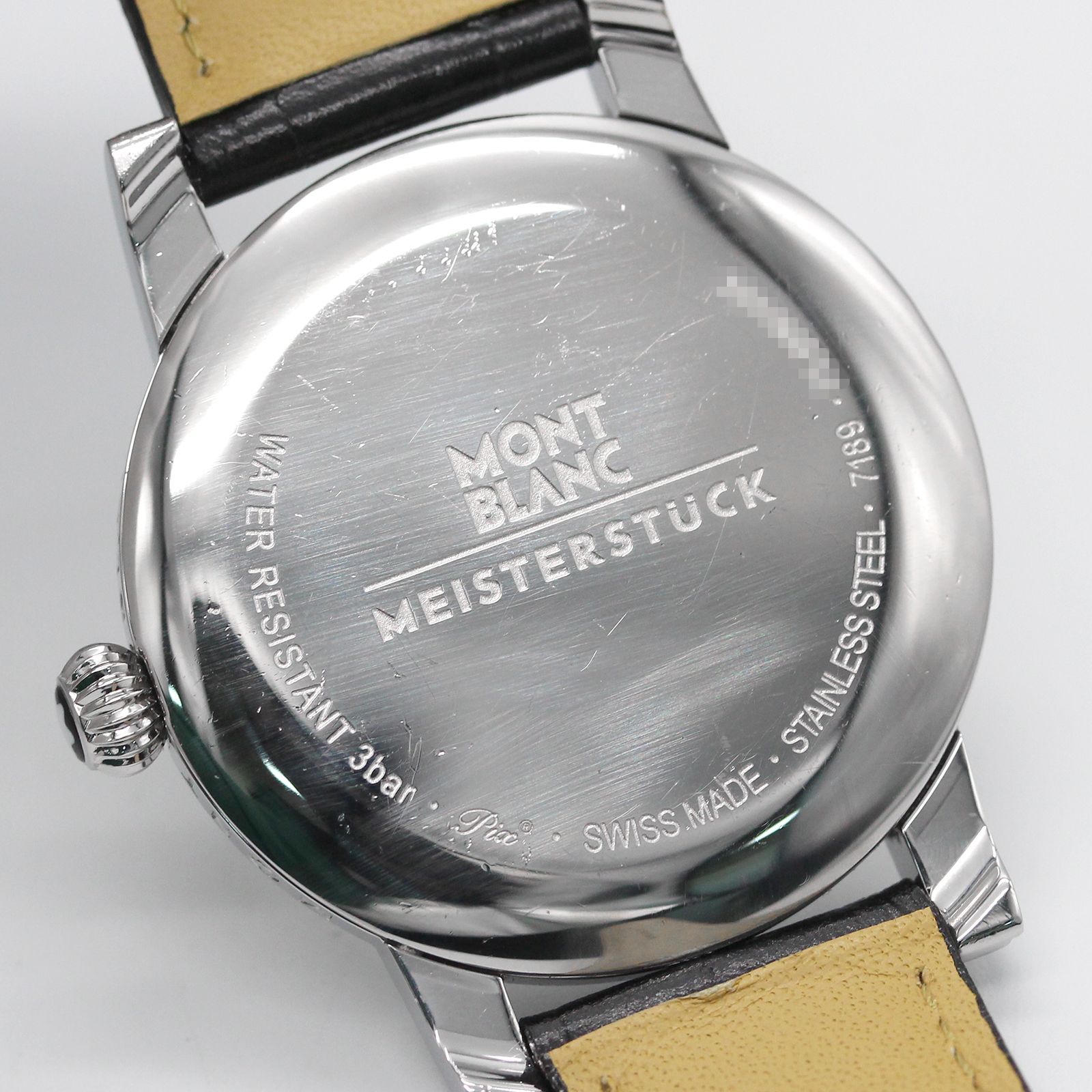 美品】モンブラン MONTBLANC スター STAR デイト 105894 クォーツ 