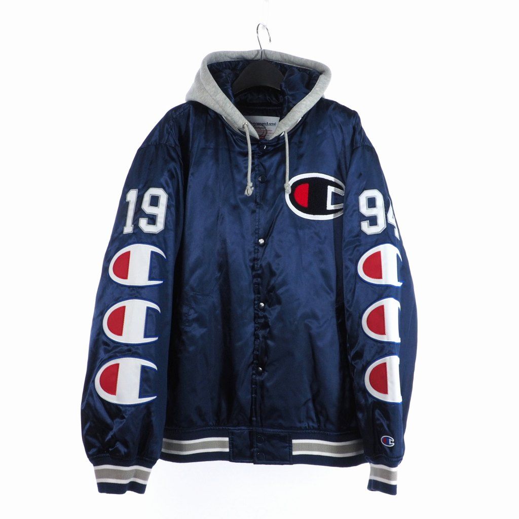 シュプリーム SUPREME Champion 18AW スタジャン - メルカリ