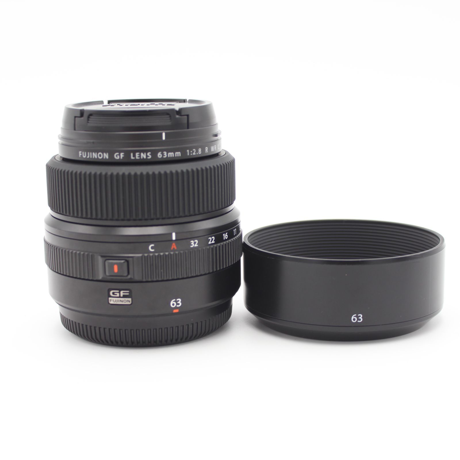 □ほぼ新品□ FUJIFILMフジノン GFレンズ GF63MMF2.8 R WR 単焦点 富士 