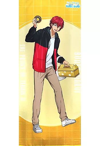 新テニスの王子様 丸井ブン太 等身大タペストリー 2点 最終値下げ 中古】タペストリー 丸井ブン太 等身大タペストリー 「新テニス