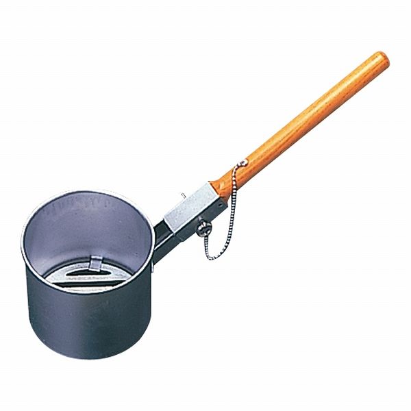 ジャンボ火起し　普及型 Amazon.co.jp: ヒキモト 木柄鉄ジャンボ火起し 大24㎝ (鉄目皿付