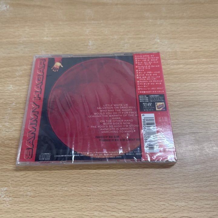 サミー・ヘイガー　直筆サイン入りCD サミー・ヘイガー 直筆サイン入りCD