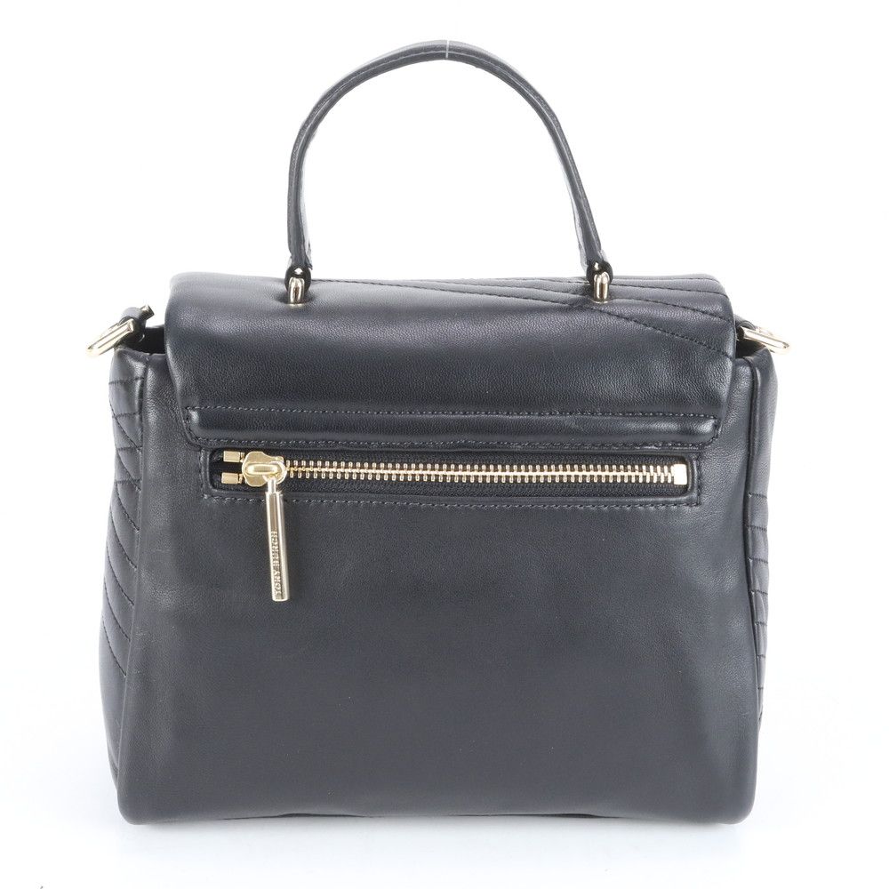 A4可 美品 トリーバーチ レザー トートバッグ ペリー チャーム 肩掛け 黒 美品 トリーバーチ レザー 2WAY ショルダーバッグ 斜め掛け