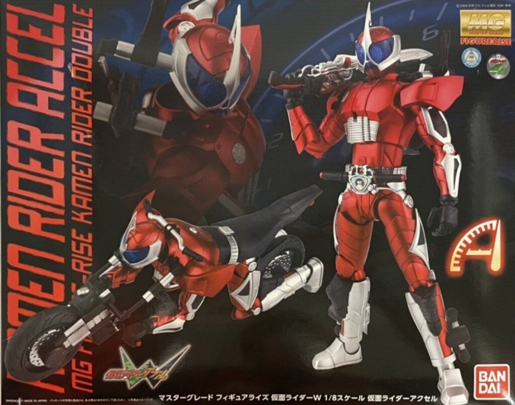 バンダイ MG FIGHTERRISE 仮面ライダーW 仮面ライダーアクセル