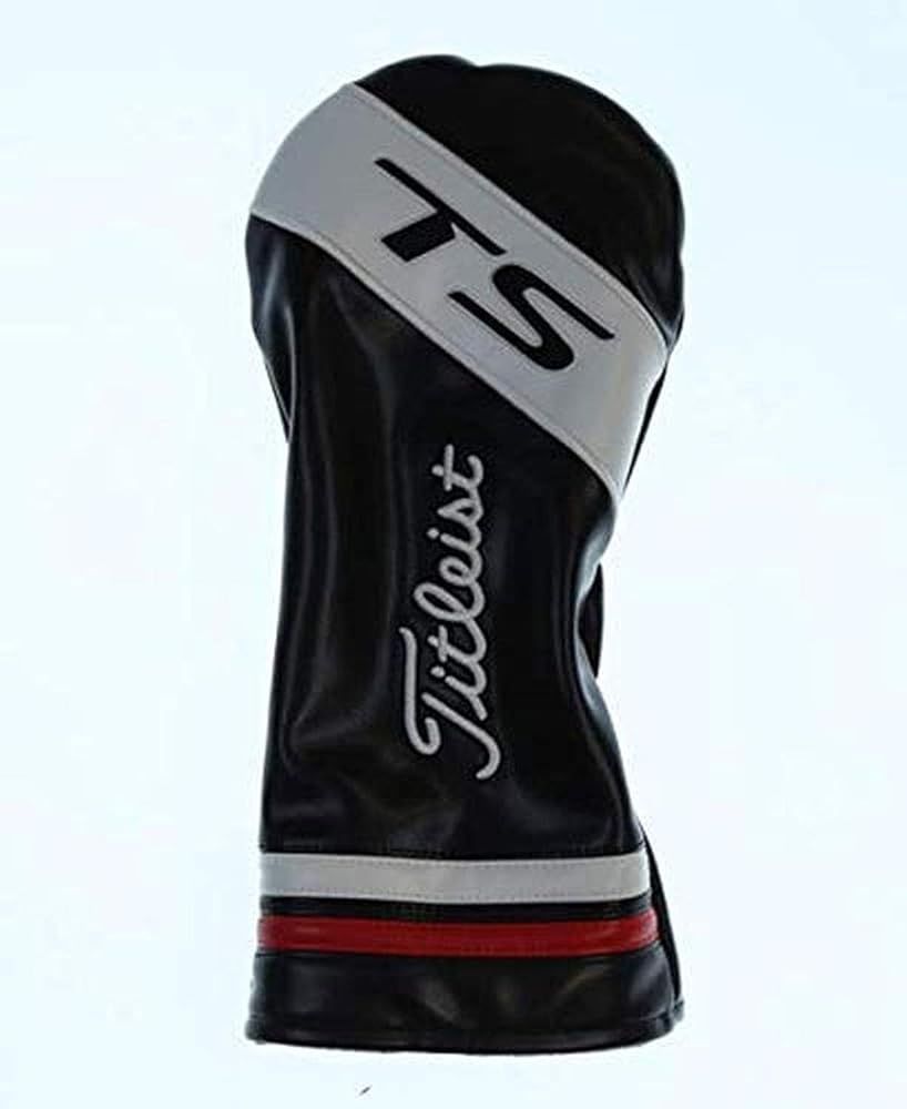 Titleist TS2 ドライバーヘッドカバー レッド|ホワイト|ブラック