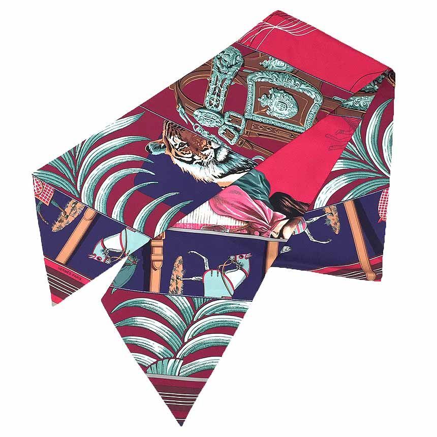 サンローラン パリ レオパード シルクストール Yahoo!オークション