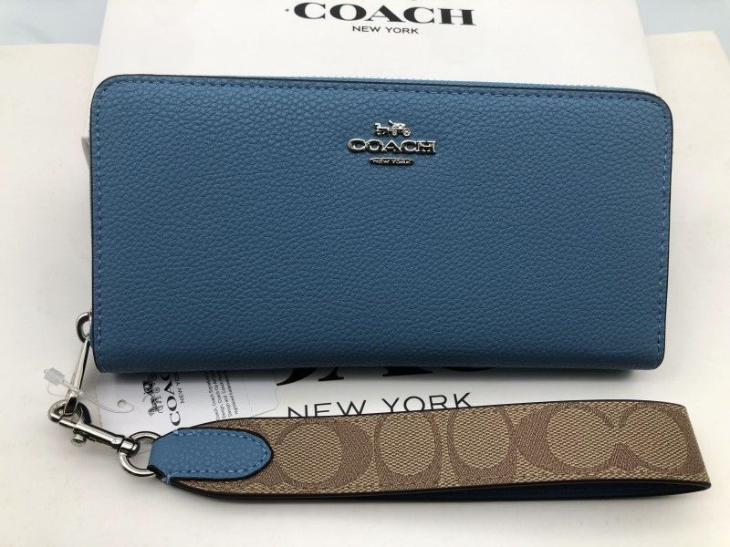 コーチ COACH 長財布 財布 シグネチャー アコーディオンラウンドジップウォレット財布 新品 CK427 d205