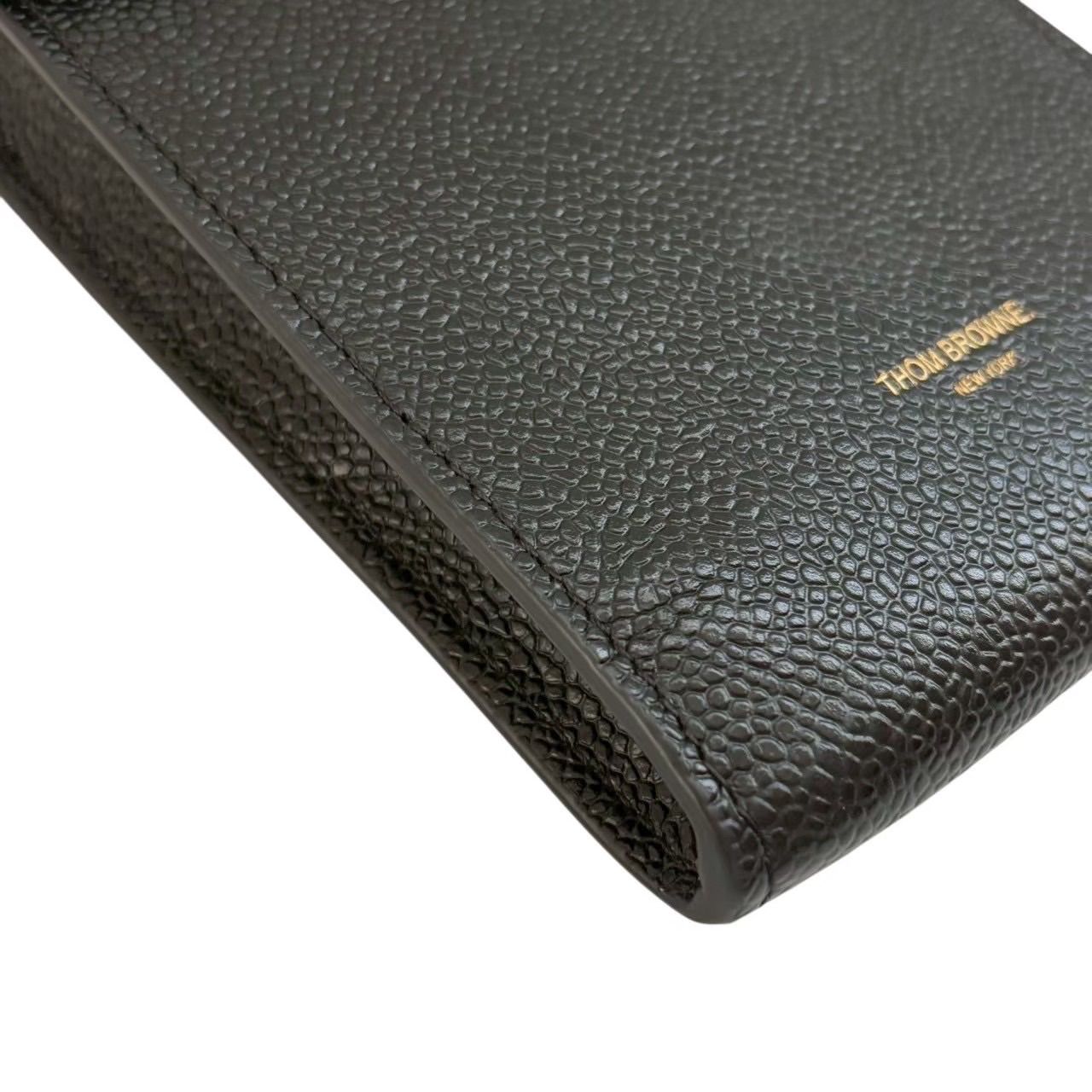 THOM BROWNE トムブラウン ショルダースマホバック 黒 ショルダー 