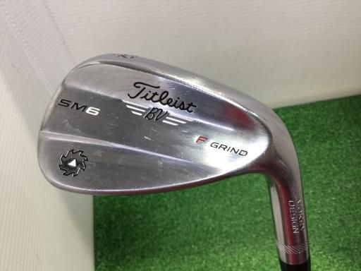 タイトリスト VOKEY SPIN MILLED SM6 ツアークロム 52°|12°F ウェッジ WG NS PRO 950GH フレックスS メンズ 男性用 右利き 右用 Dランク ゴルフクラブ
