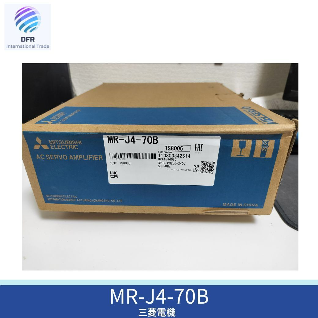 【新品未開封】三菱電機　サーボアンプ　MR-J4-70B MR-J4-70B MELSERVO-J4シリーズ サーボアンプ SSCNETIII/H対応 三相/単