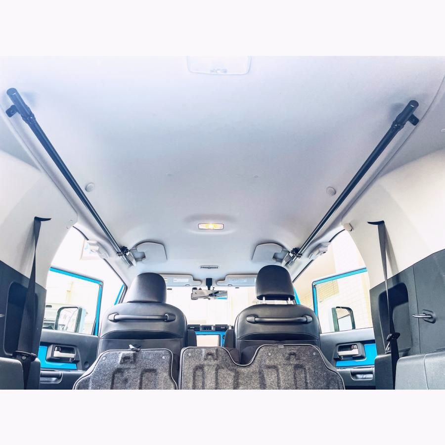 送料無料 NKC FJクルーザー サイドバー 左右2本セット 車内ラック サーフボード スノーボード スキー 釣り竿 ロッドホルダー