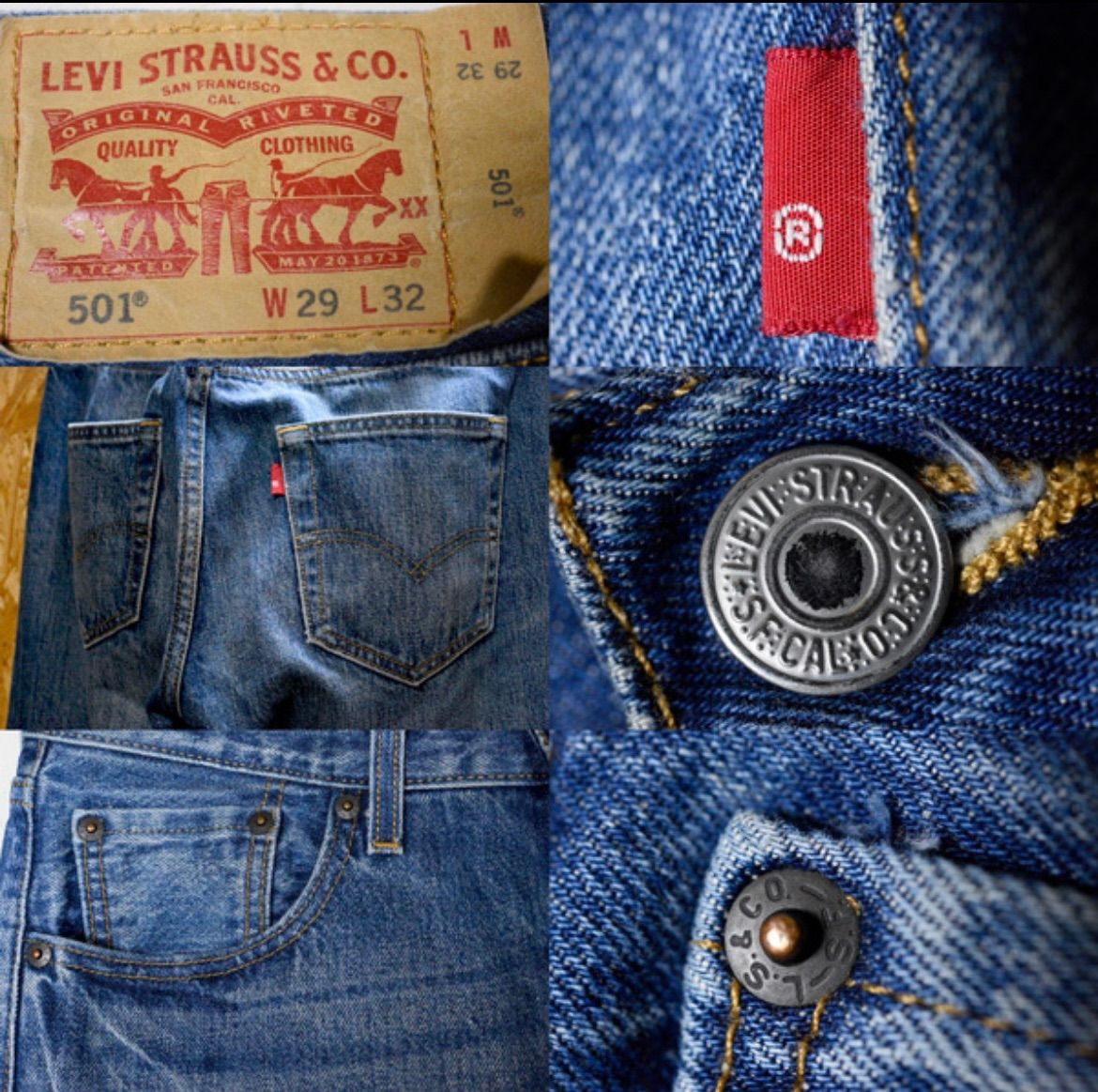 LEVI'S リーバイス】米国限定版 W29 リーバイス501（501XX
