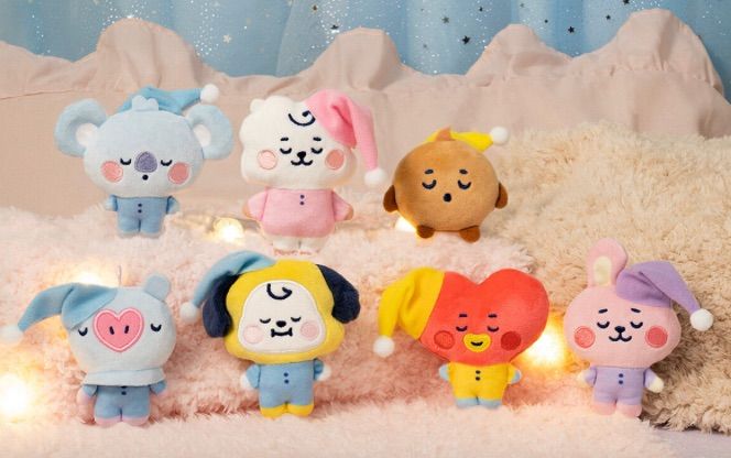 BT21 ふわふわマスコット3 コンプリートセット - メルカリ