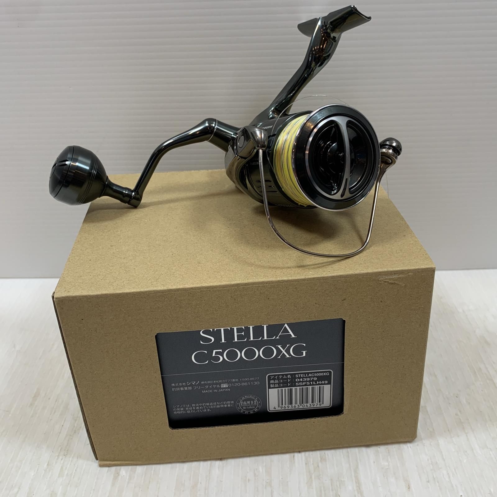 ττSHIMANO シマノ リール スピニングリール 22ステラ C5000XG 043979