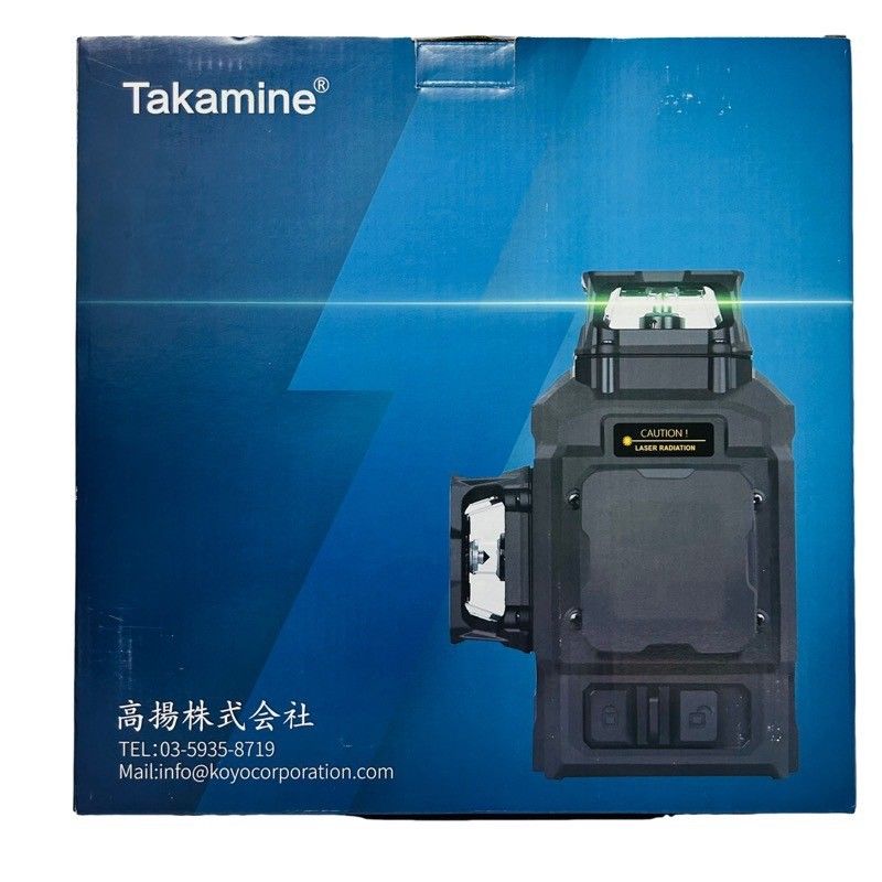 Takamine 高揚 16ライン レーザー墨出し器 GM160 一式付属 【未使用品】 42407K41 - メルカリ