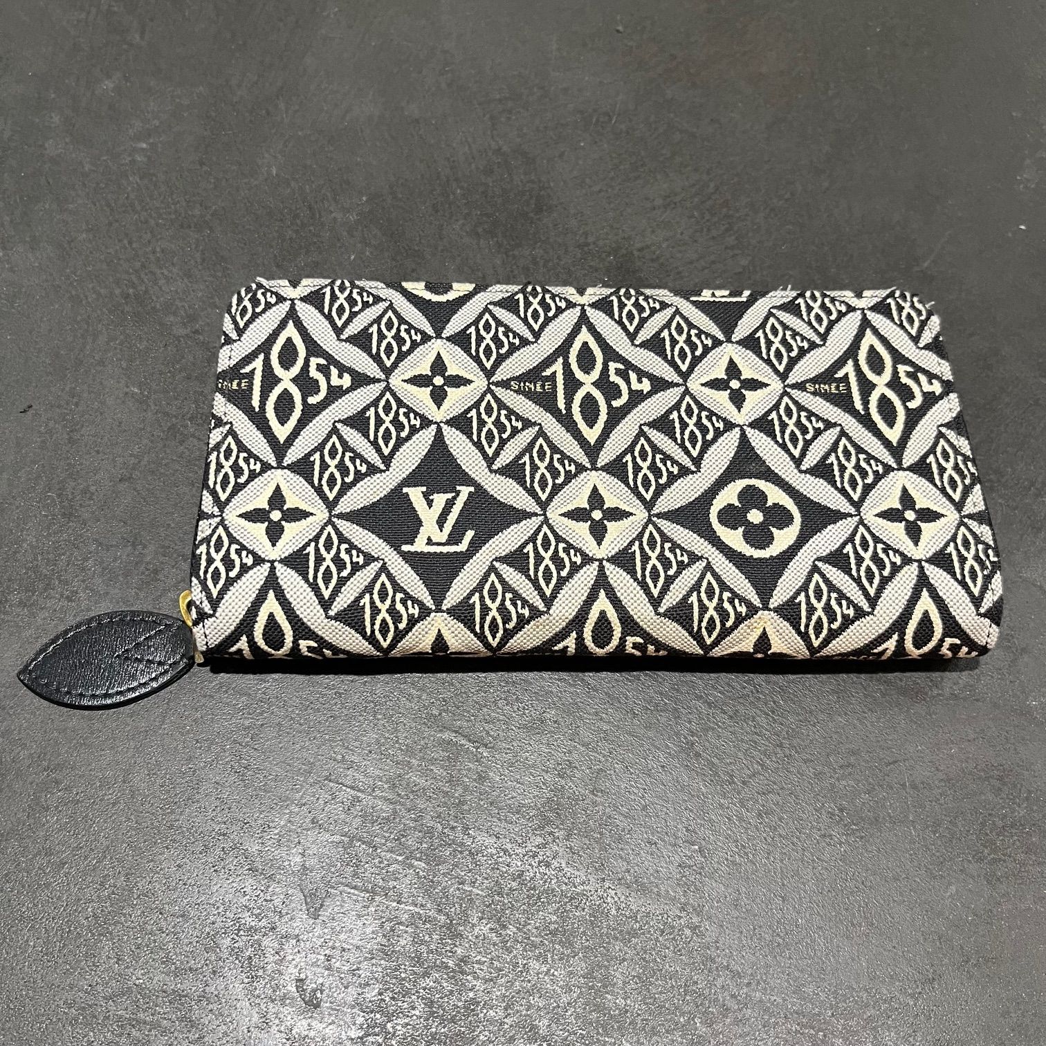 ルイヴィトン ラウンドファスナー長財布 M80324 国内正規 LOUIS VUITTON ジッピー ジャガードモノグラム ウォレット 長