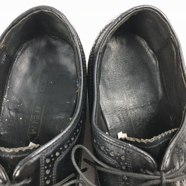80s?/USA製/Vintage FLORSHEIM/フローシャイム フルブローグ ウイング 