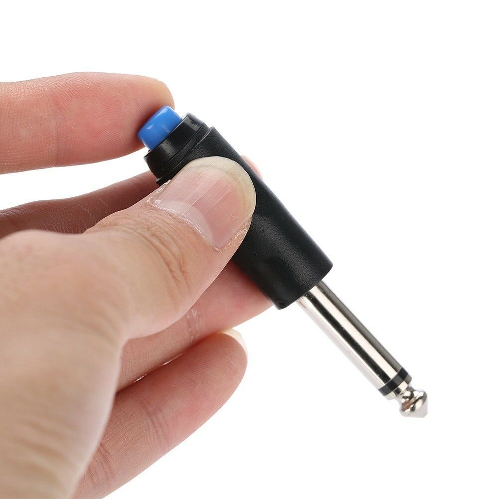 ☆タトゥーマシン用 プッシュ式プラグスイッチ 黒 （フットスイッチの