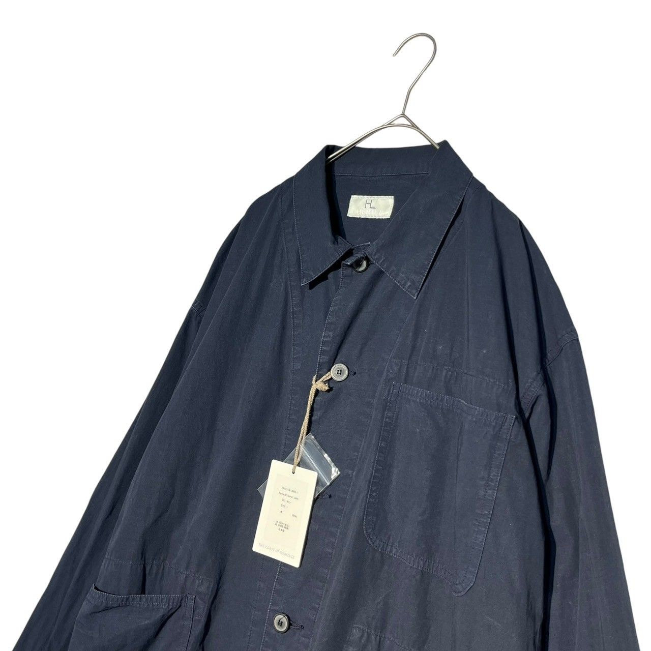 HERILL ヘリル リップストップ P41 カバーオール ジャケット blog_ohana_2023_05_31_01_01.jpg
