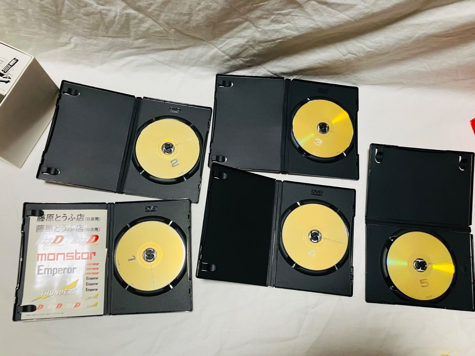 頭文字D(イニシャルD) 2nd Stage DVD-BOX INITIAL D DVD BOX Ⅱ