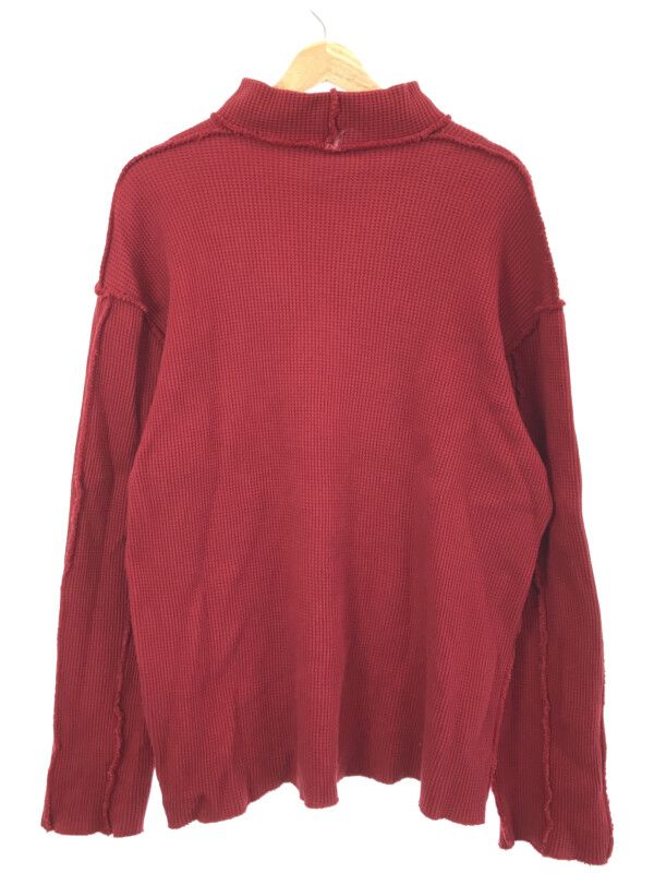 MAN-TLE マントル HIGH-NECK TSHIRT ハイネックワッフルカットソー 