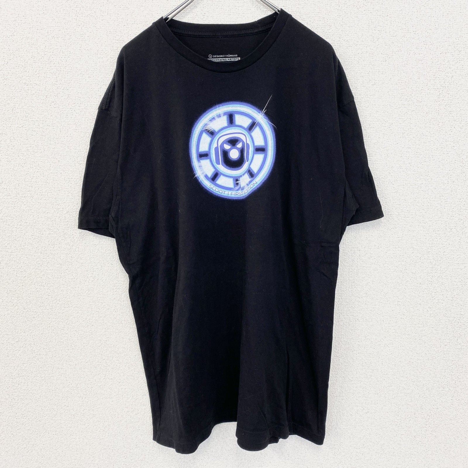 古着 used DESAIN BY HUMANS 半袖プリントTシャツ ロボット