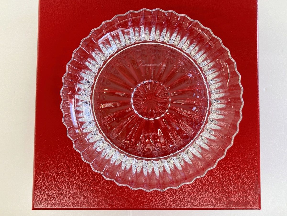 未使用 Baccarat バカラ ミルニュイ ディッシュ プレート 13cm 箱有