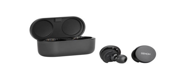 デノン Denon ワイヤレスイヤホン bluetooth PerL AH-C10PL パーソナライズ機能|aptX|IPX4 防滴|QuickSwitch|マイク付き ブラック AHC10PLBKEM