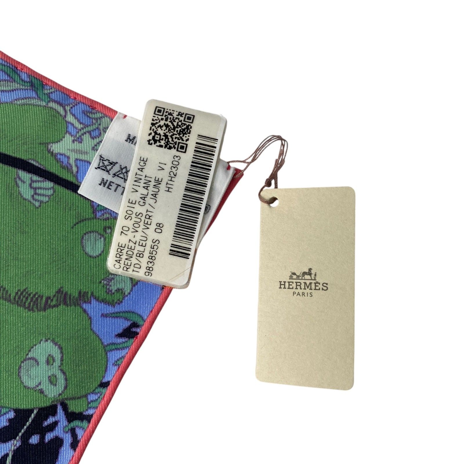 新品 タグ付き エルメス HERMES レディース カレ70 ランデヴー
