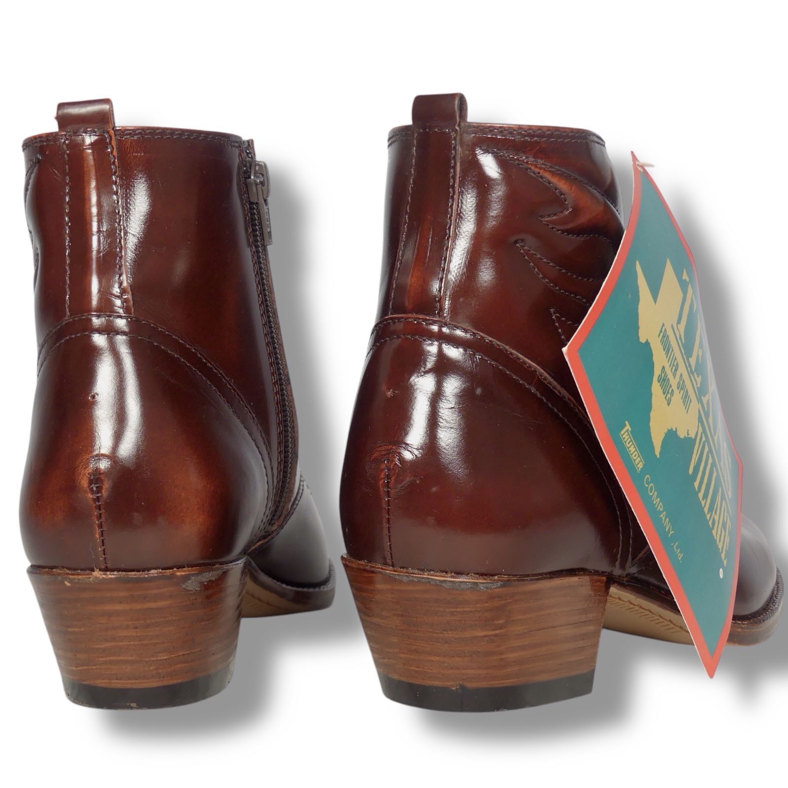 TEXAS VILLAGE テキサスヴィレッジ ウエスタンブーツ 24.5 TEXAS VILLAGE テキサスヴィレッジ ウエスタンブーツ 24.5