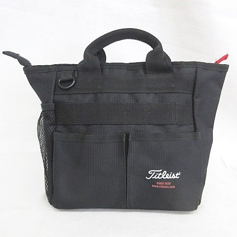 TITLEIST(タイトリスト) ラウンドトートバッグ ブラック タイトリスト